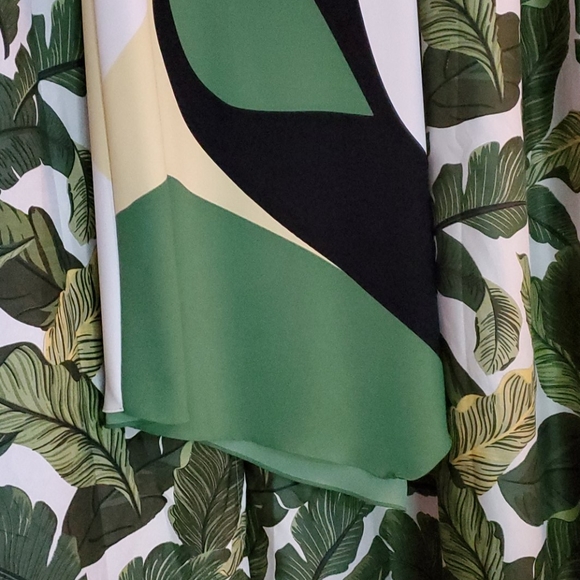 Women's Asymmetrical Sleeveless Dress - Picture 2 of 4